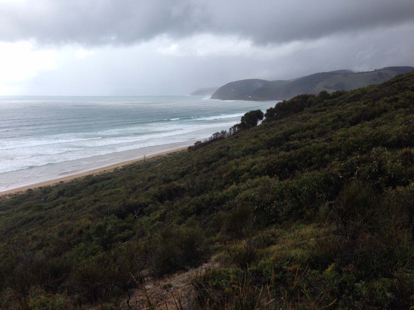 Aireys inlet cliffs hike (7)