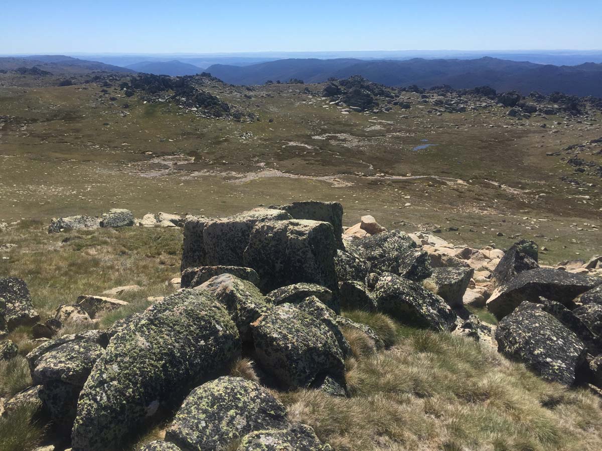 Australia's eleven highest peaks hike 84