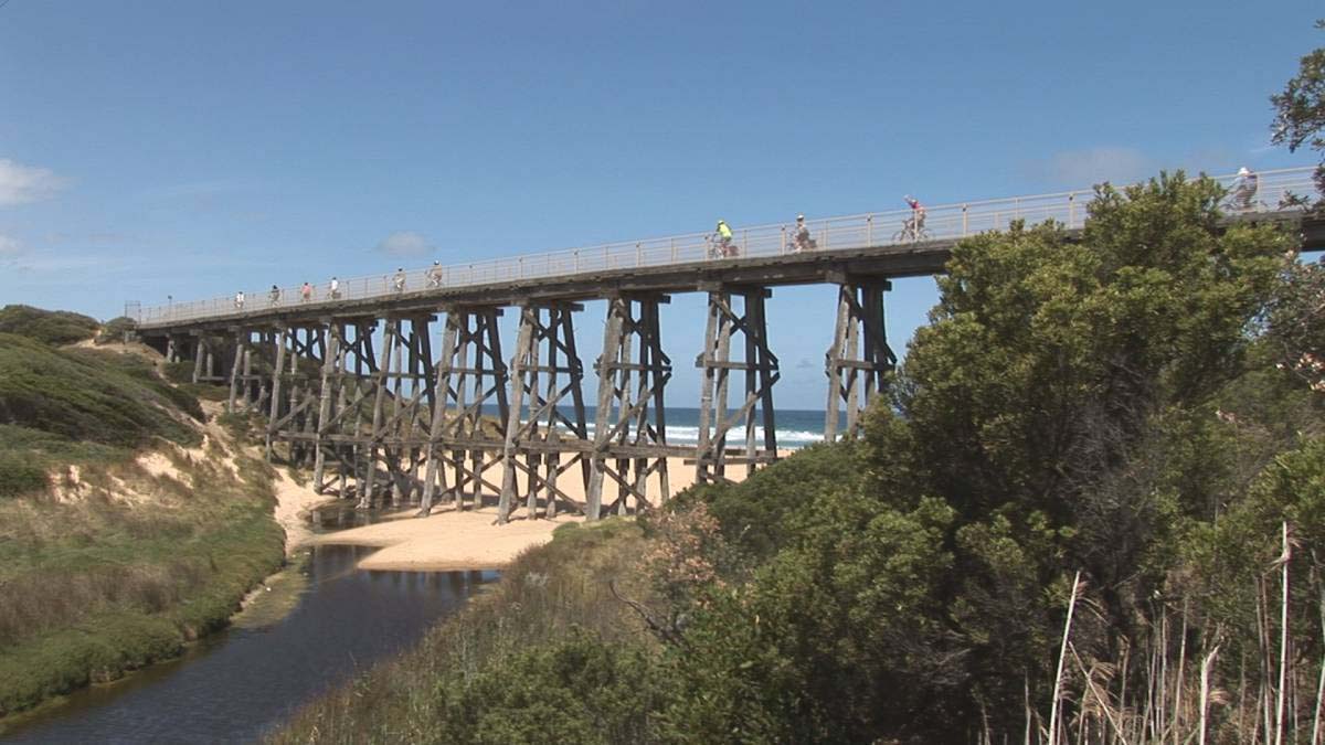 Bass coast rail trail walk 1