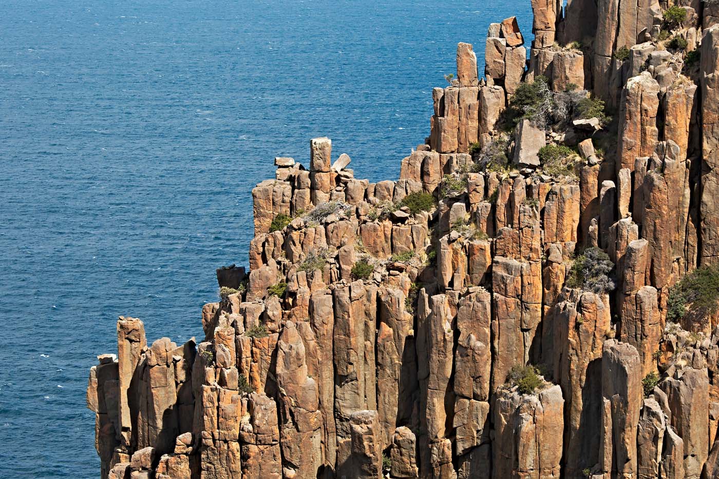 Cape raoul coastline cliffs
