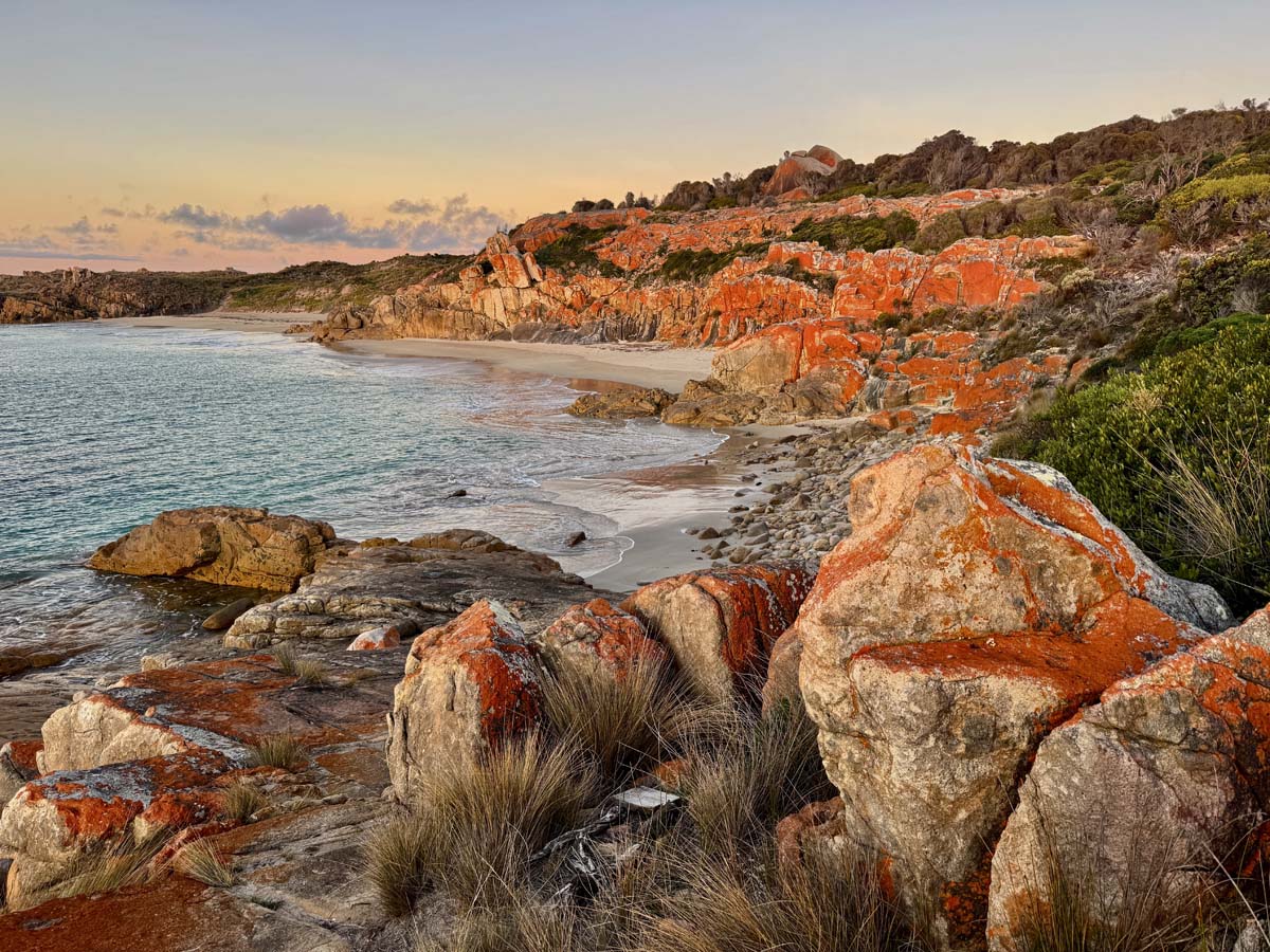 Castle rock hike flinders island 1