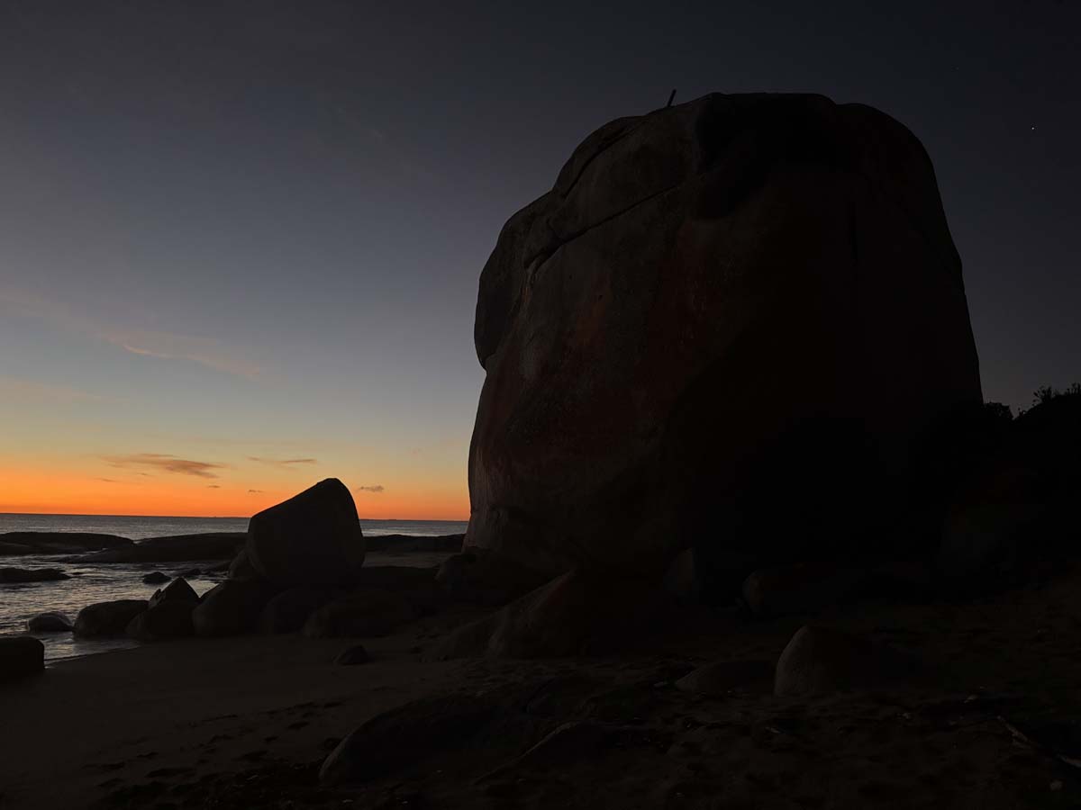 Castle rock hike flinders island 25