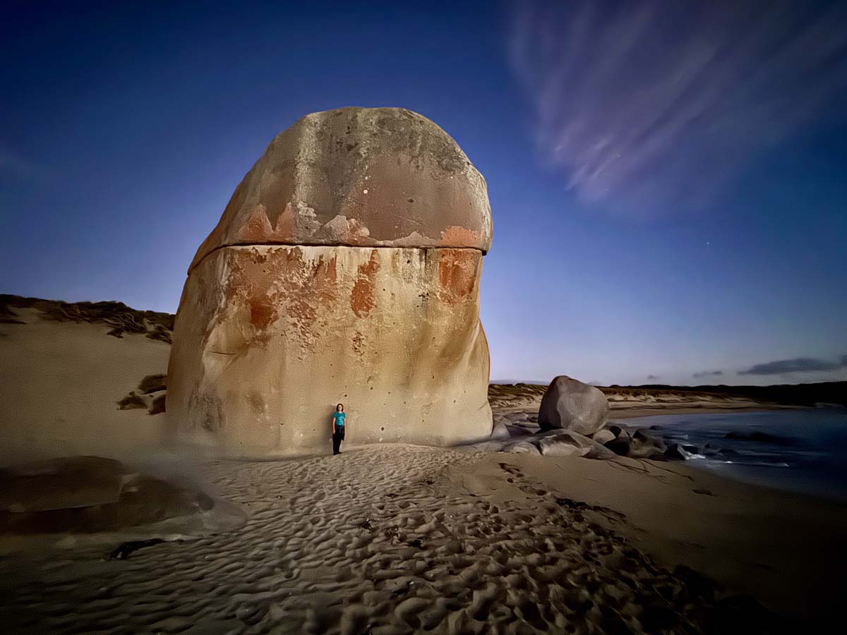Castle rock hike flinders island 28