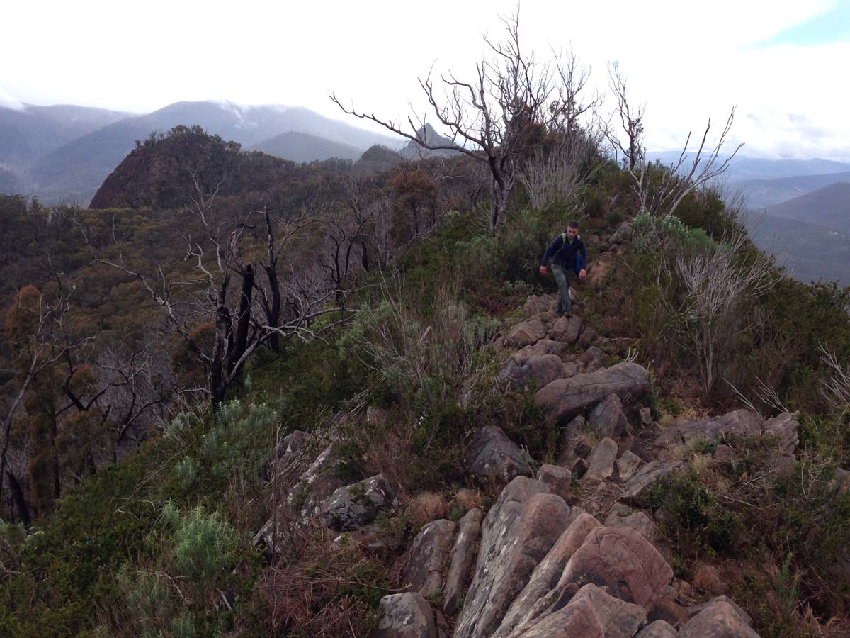 Cathedral range ridgeline circuit hike 7