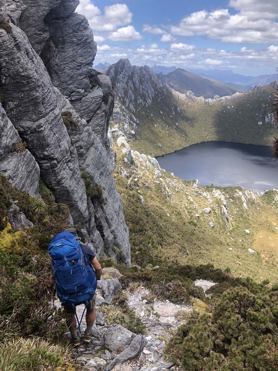 Western arthurs traverse a k hike 162