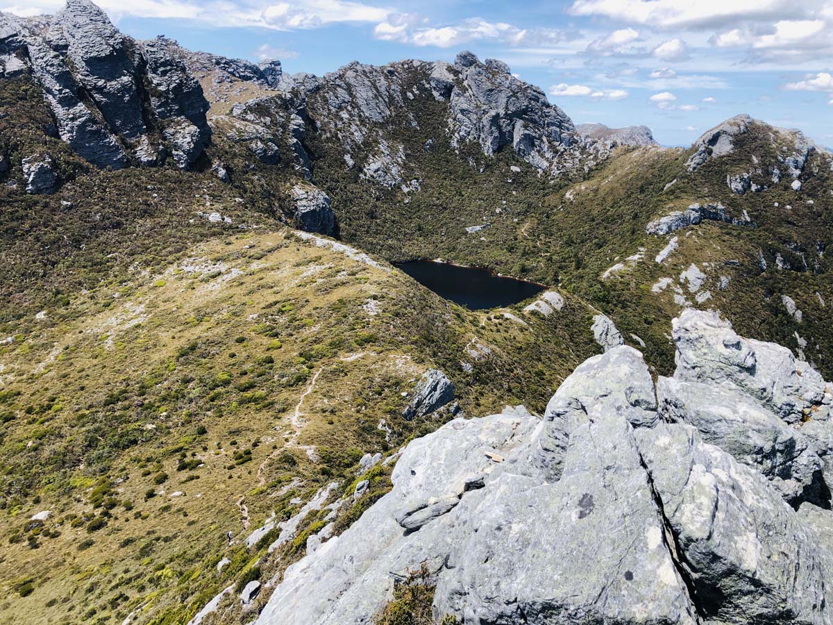 Western arthurs traverse a k hike 307