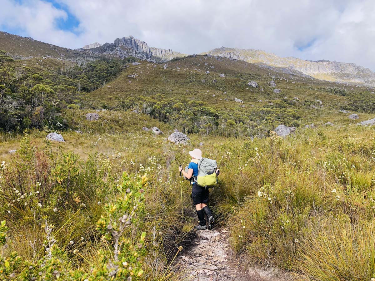 Western arthurs traverse a k hike 32