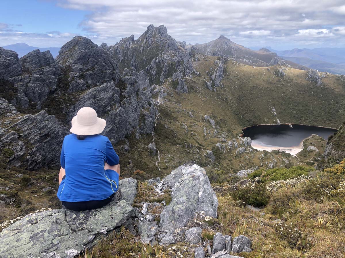 Western arthurs traverse a k hike 74