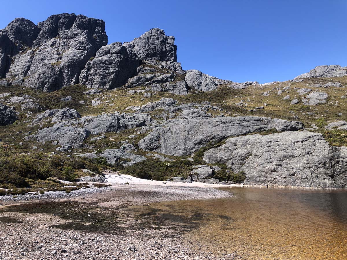 Western arthurs traverse a k hike 85