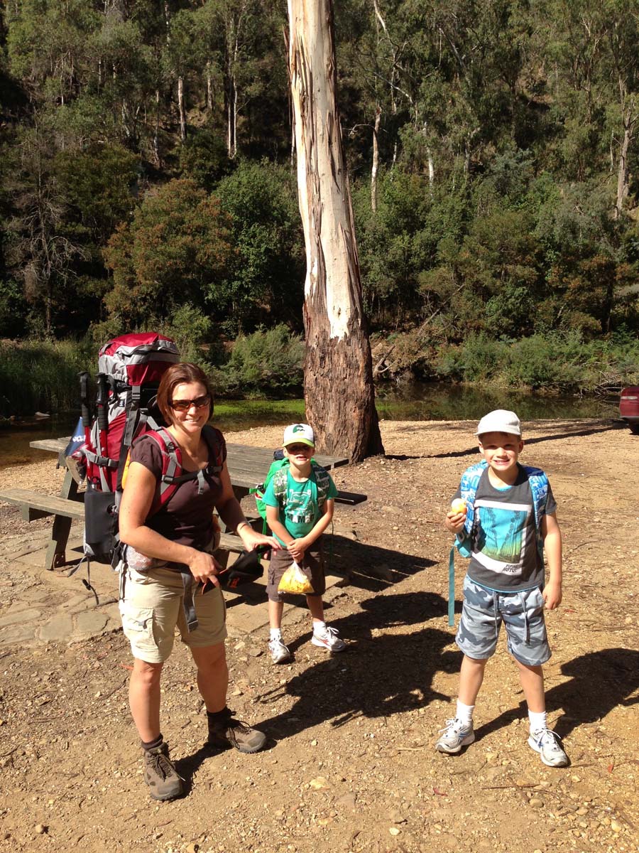 East walk to mine camp hike 3