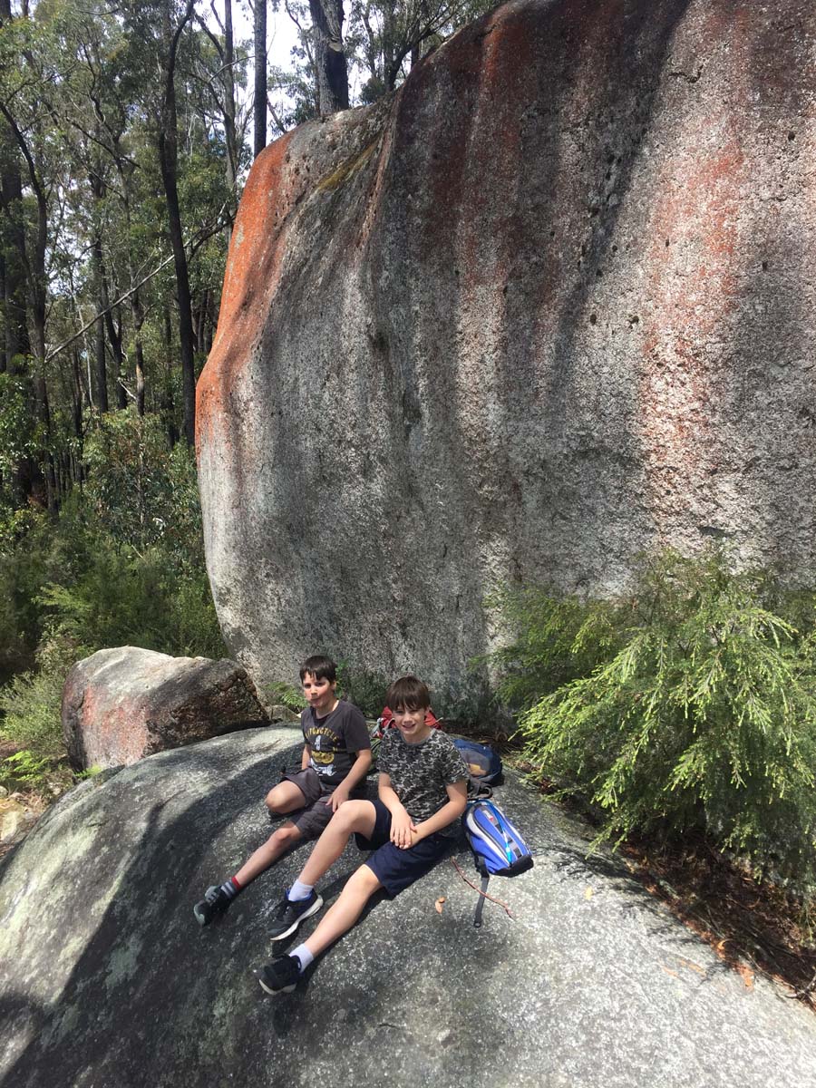 Four brothers rocks hike 17