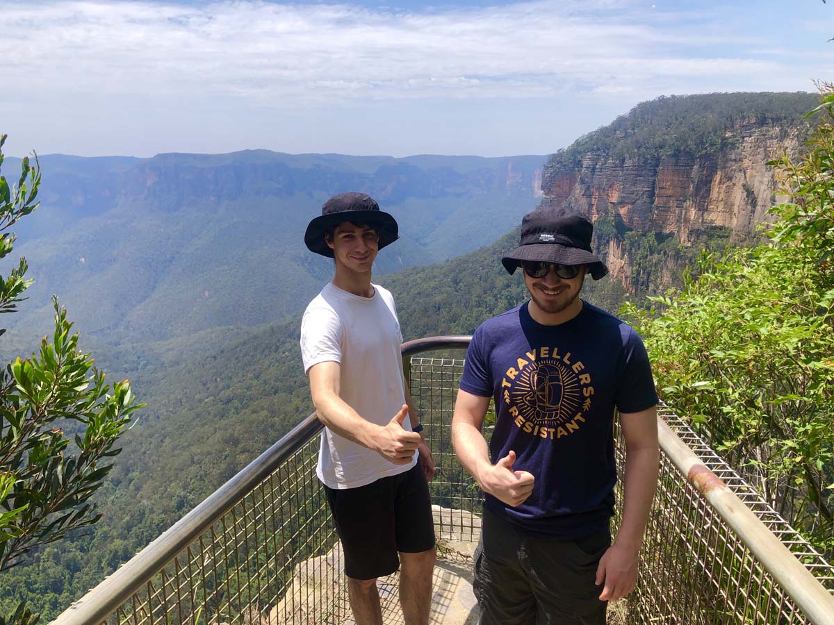 Govetts leap descent walk 4