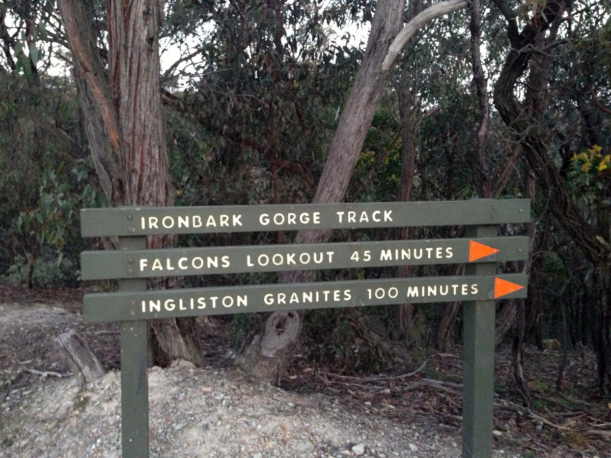 Granites saddle & ironbark gorge hike 1