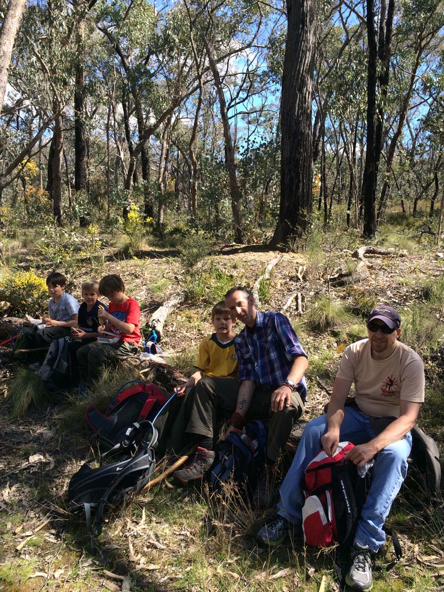 Great dividing trail dry diggings track 10