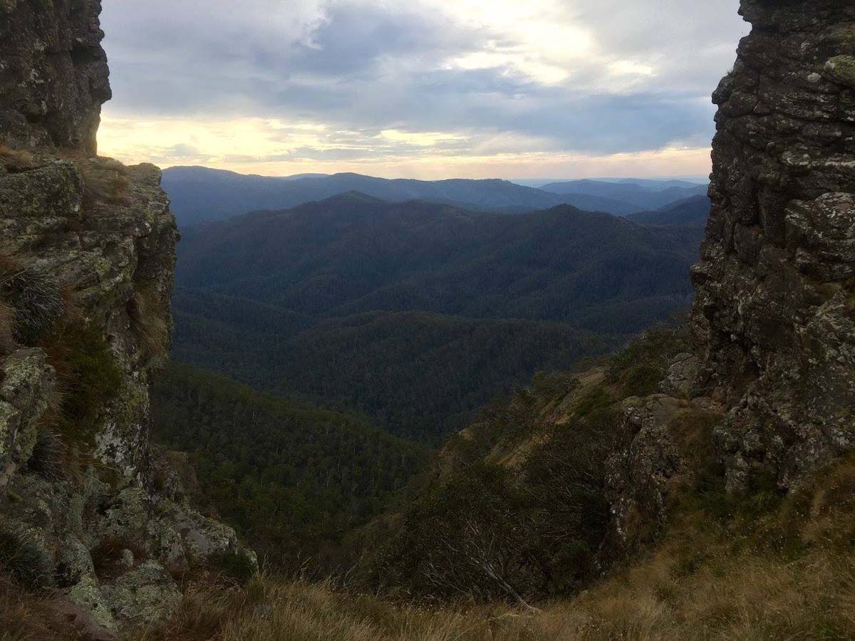 Howitt & helicopter spur hike 15