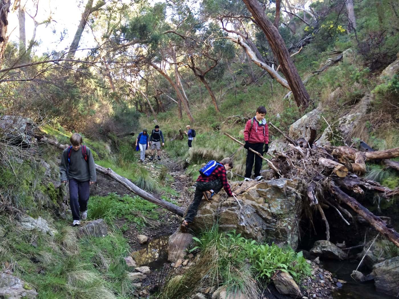 Ingliston gorge sloss gully walk (22)