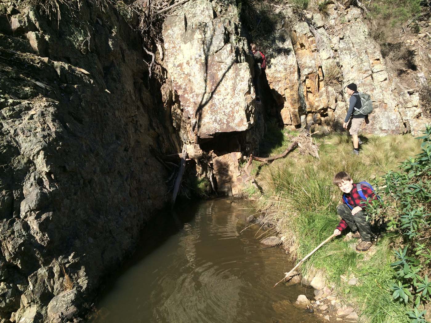 Ingliston gorge sloss gully walk (25)