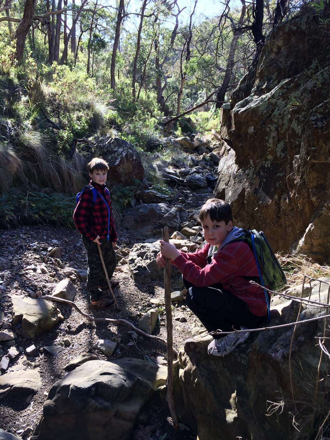 Ingliston gorge sloss gully walk (30)