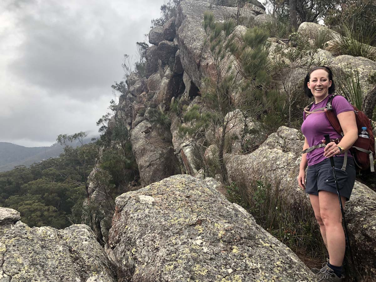 Mount barney summit hike 10