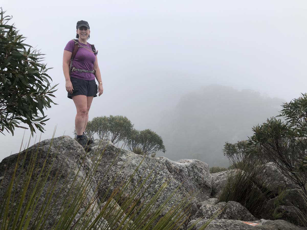 Mount barney summit hike 43