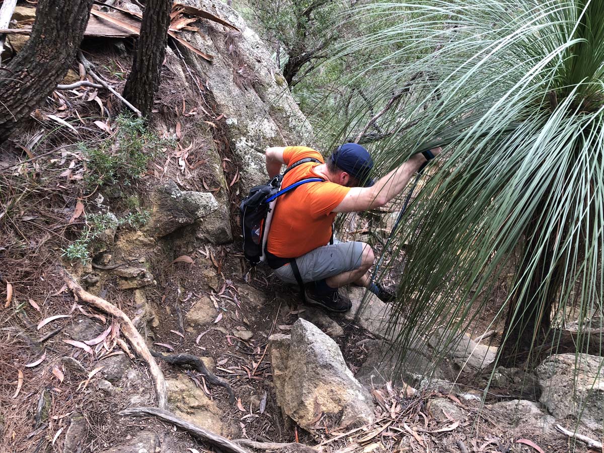 Mount barney summit hike 89