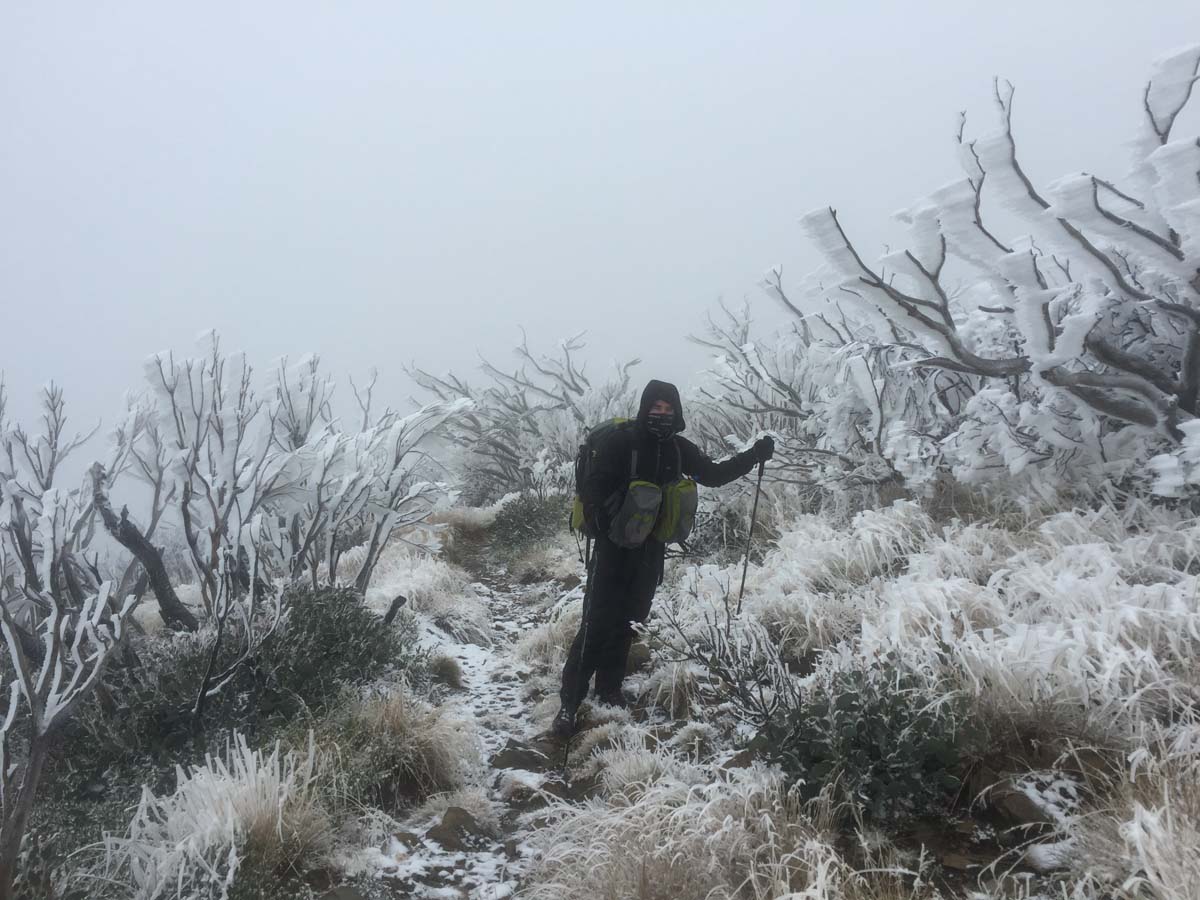 Mount feathertop bungalow spur hike 44