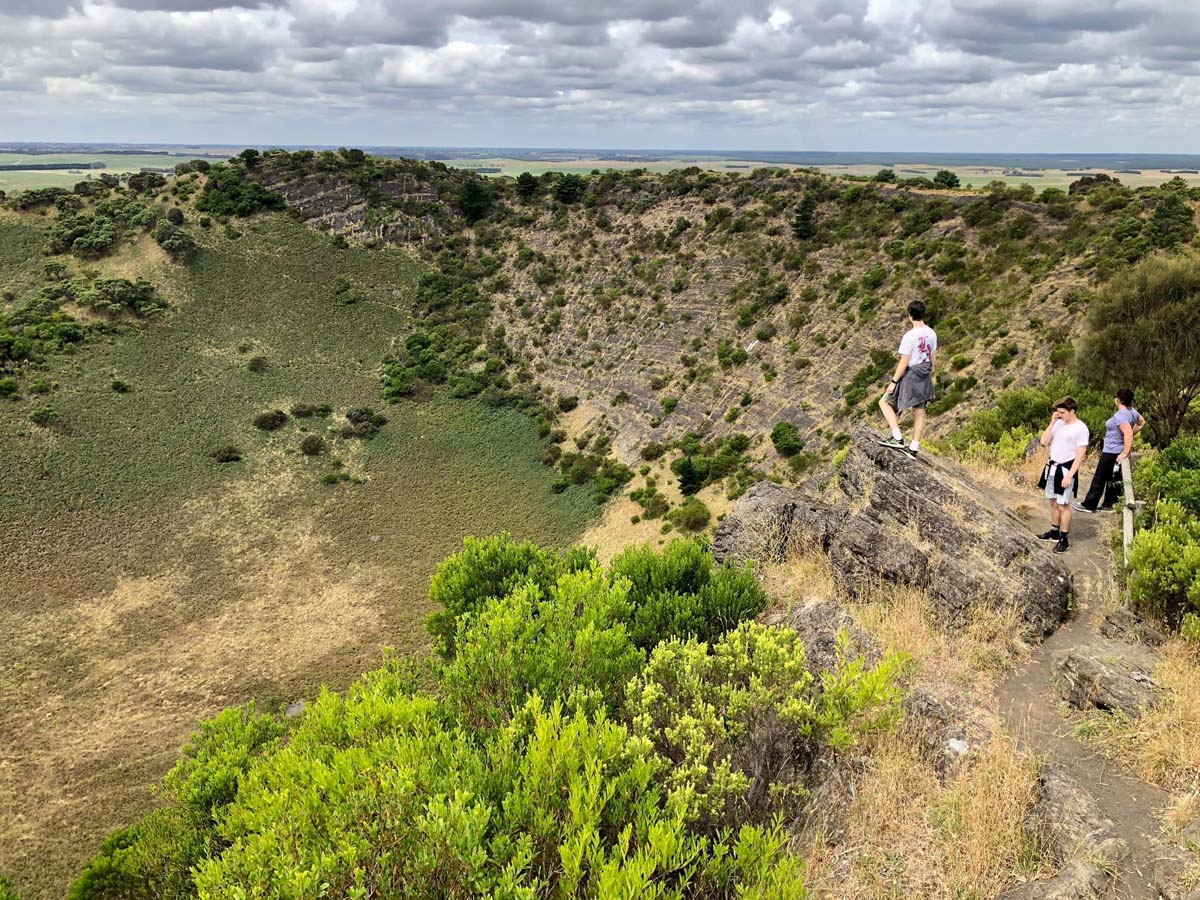 Mount schank crater rim walk 1