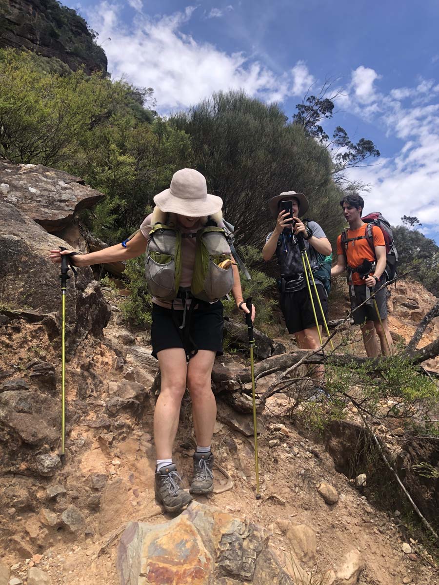 Mount solitary walking track circuit 17