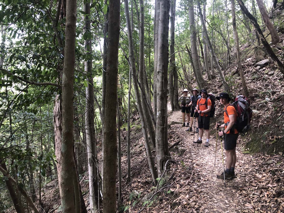 Mount solitary walking track circuit 18