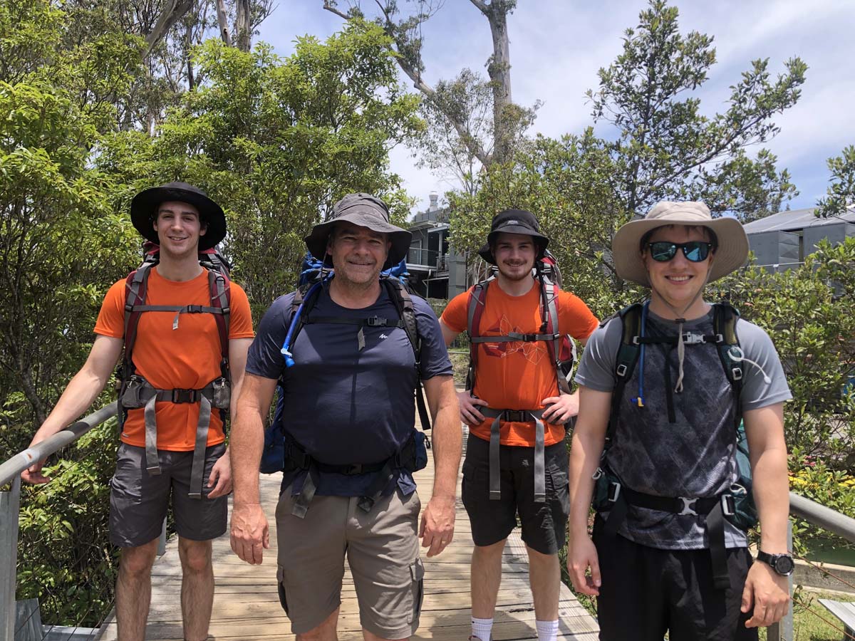 Mount solitary walking track circuit 4