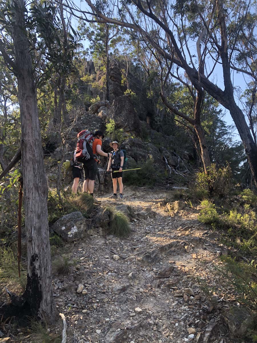 Mount solitary walking track circuit 49