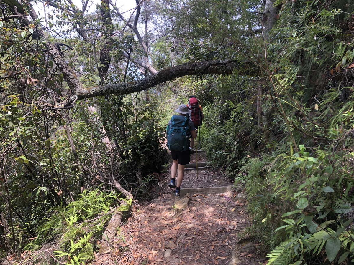 Mount solitary walking track circuit 7