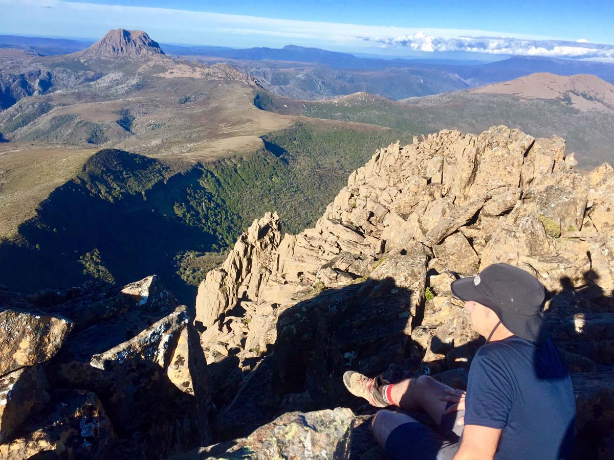 Overland track tasmania hike 34