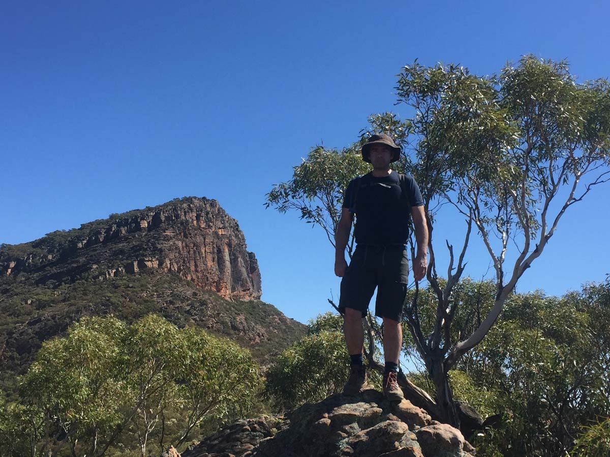 St mary peak circuit hike wilpena pound 21