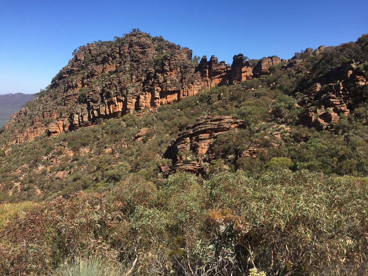 St mary peak circuit hike wilpena pound 24
