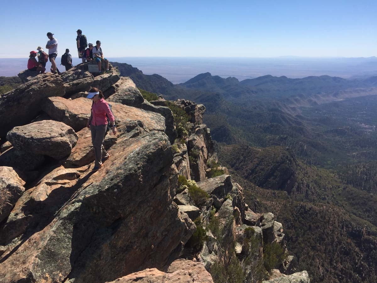 St mary peak circuit hike wilpena pound 30
