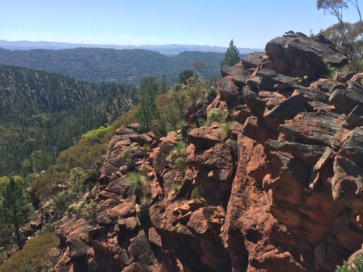 St mary peak circuit hike wilpena pound 8
