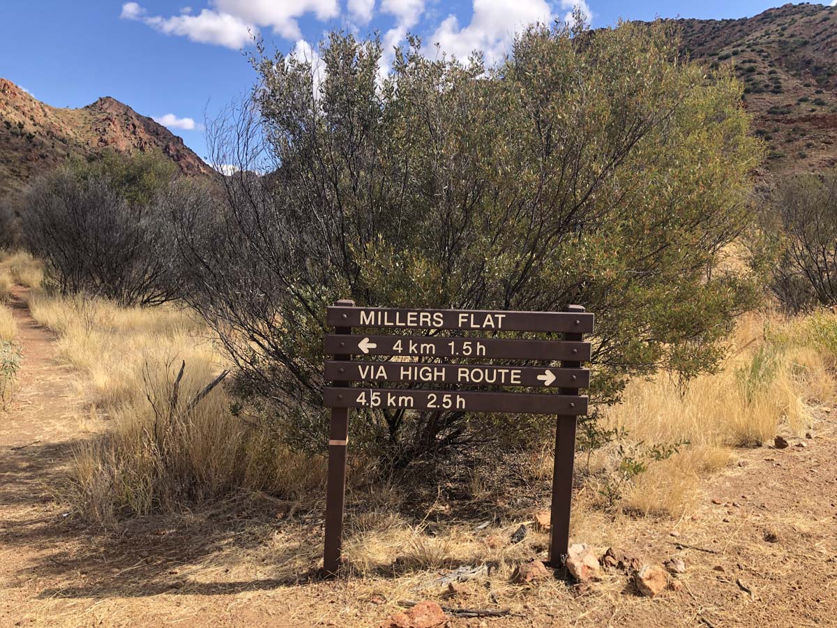 Standley chasm high route loop hike 40