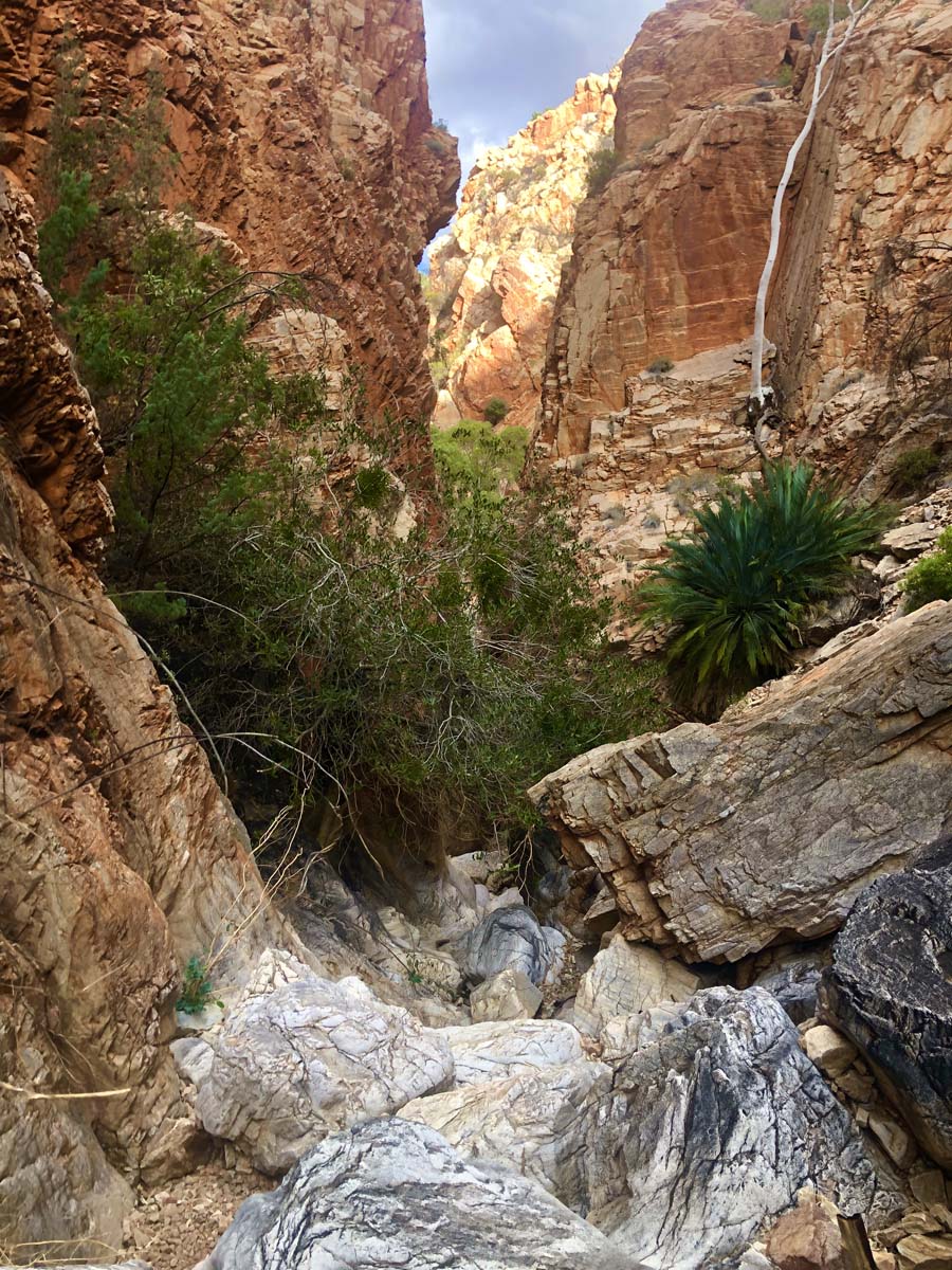 Standley chasm high route loop hike 55