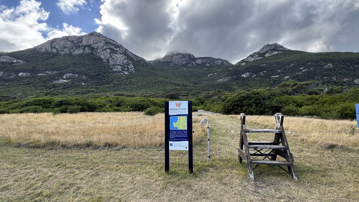 Strzelecki peaks walk flinders island 1