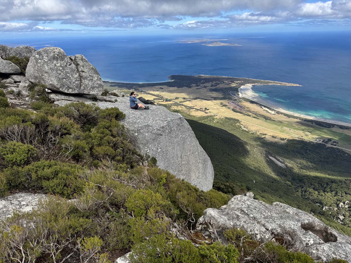 Strzelecki peaks walk flinders island 39