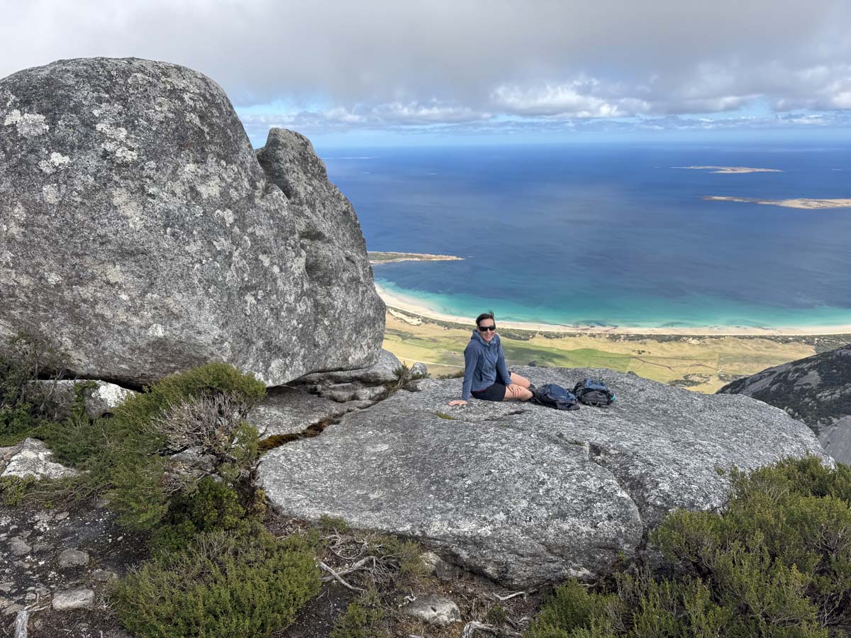 Strzelecki peaks walk flinders island 46