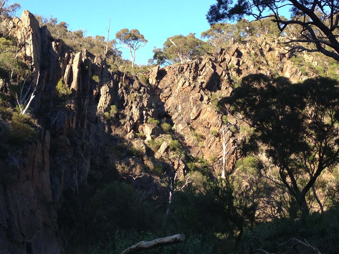 The bluff, pyramid rock & ironbark gorge hike (49)