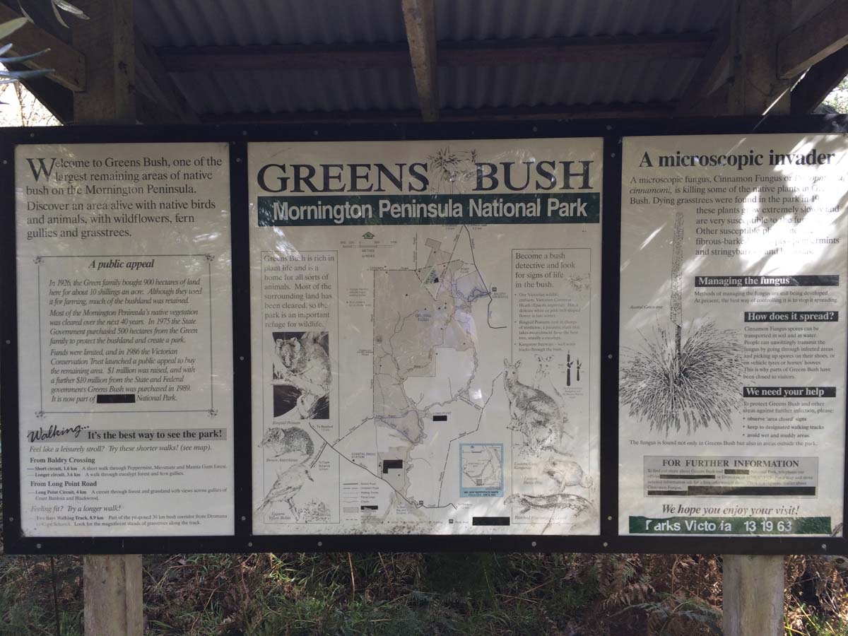 Two bays walking track 18