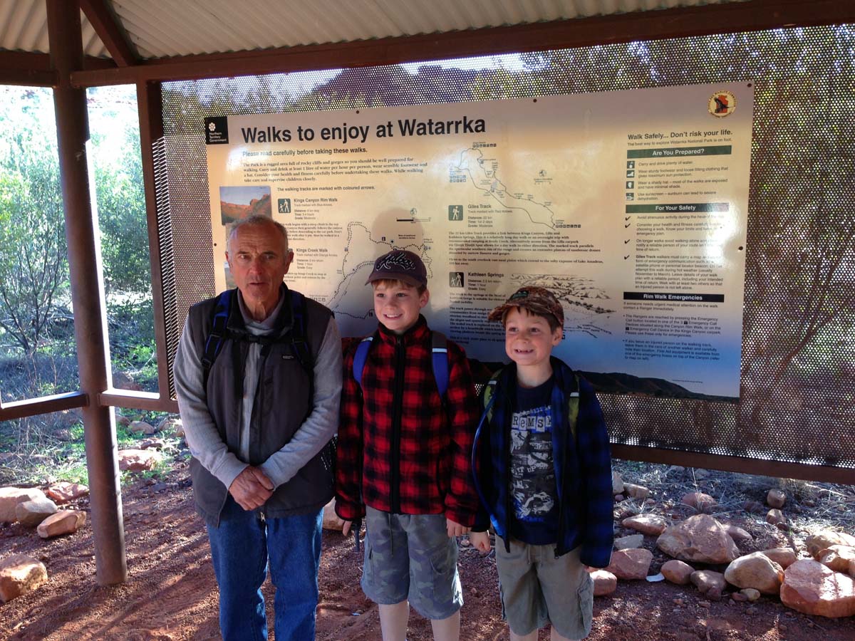 Watarrka rim walk 1