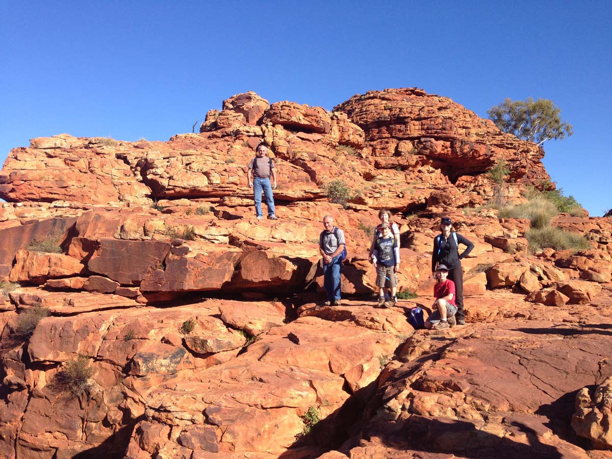 Watarrka rim walk 10