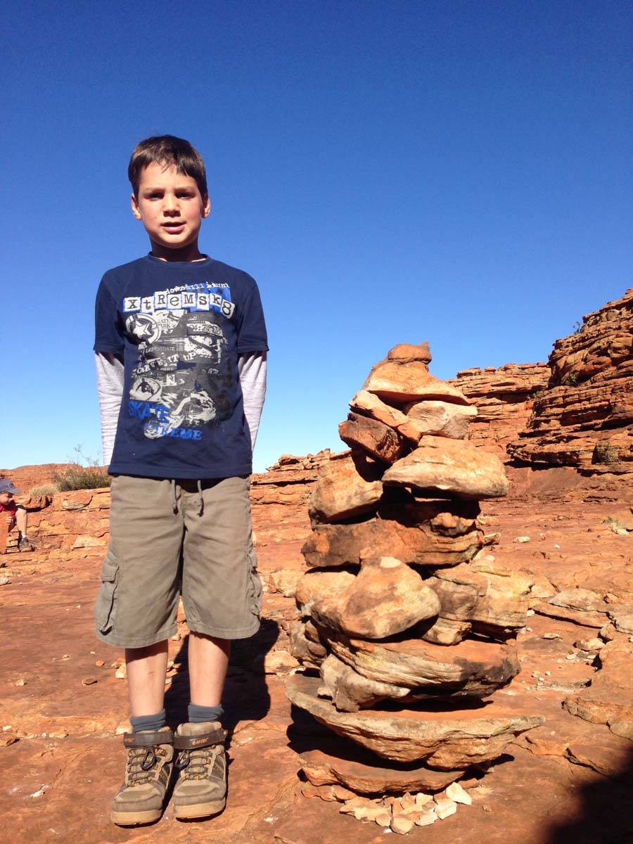 Watarrka rim walk 14