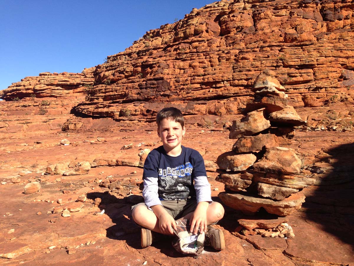 Watarrka rim walk 15