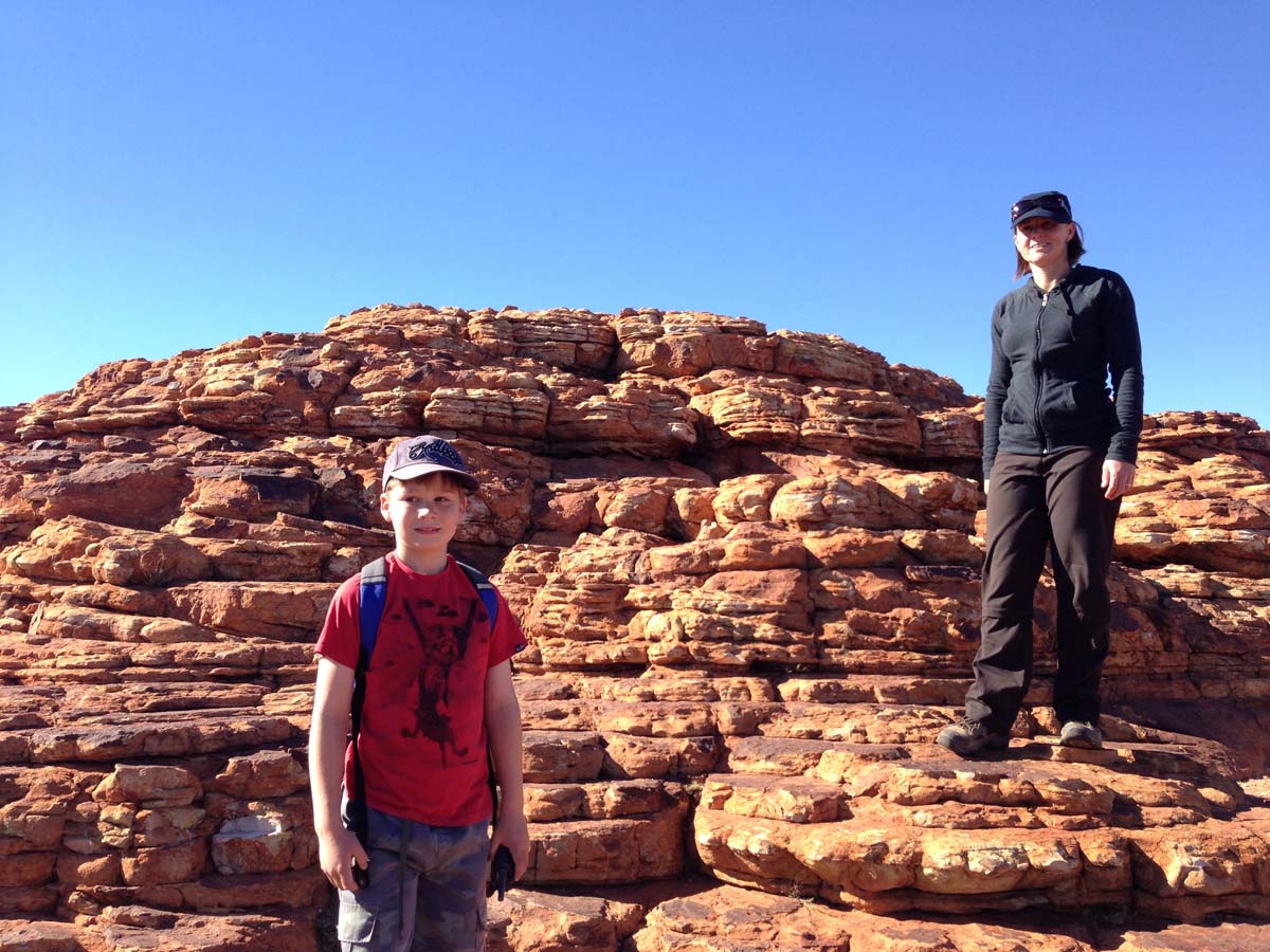 Watarrka rim walk 16