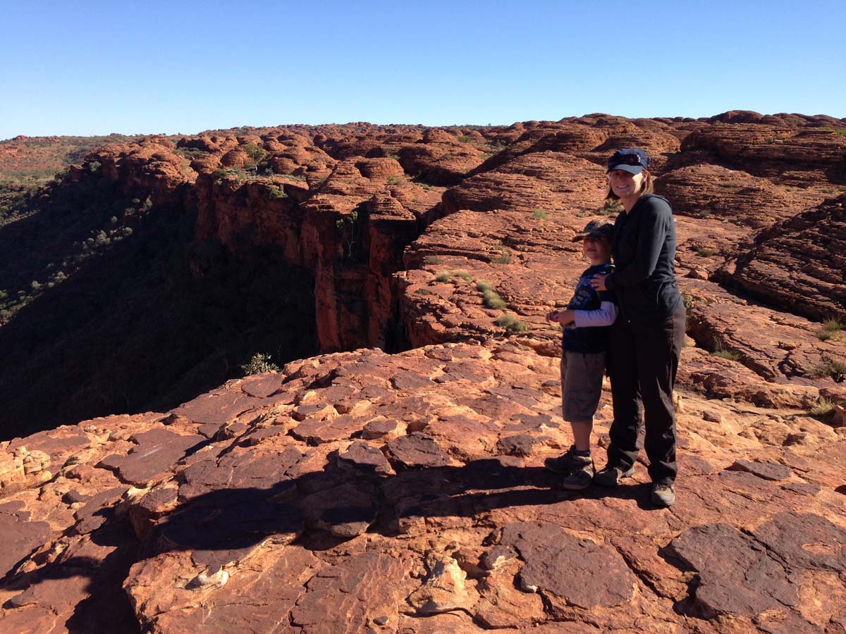 Watarrka rim walk 17